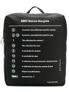 Mm6 Maison Margiela Graphic Print Backpack - White