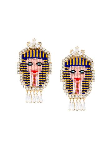 Shourouk 'pharaoh' Clip-on Earrings