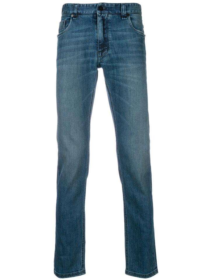 Fendi Classic Slim-fit Jeans - Blue