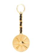 Chanel Pre-owned Embossed Medallion Key Holder - Gold