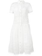 Zimmermann 'winsome' Lace Dress, Women's, Size: 8, White, Silk/cotton/polyamide