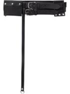 Y / Project Purse Double 'twin' Belt, Women's, Black, Leather
