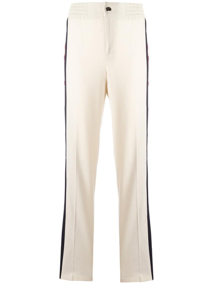 Gucci Snap Button Trousers - White