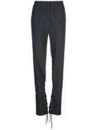 Lemaire Laced Fitted Tousers - Blue