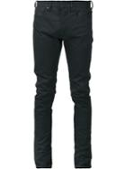 Siki Im Skinny Trousers, Men's, Size: 32, Grey, Cotton
