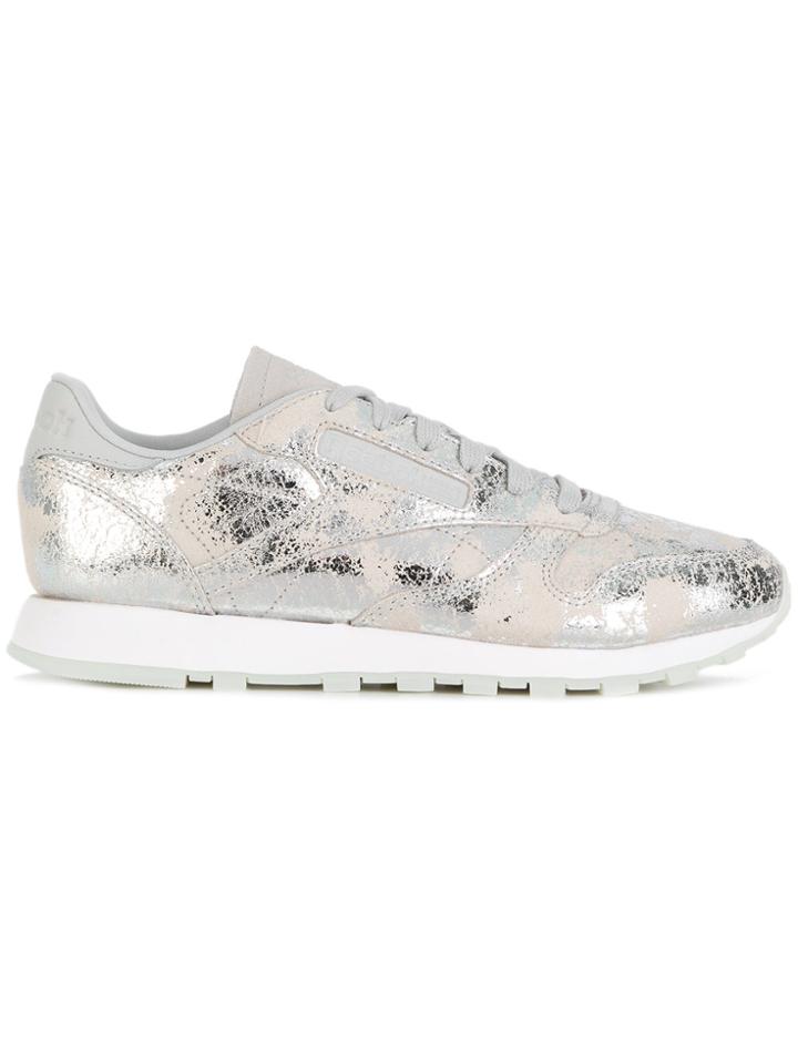 Reebok Metallic Coated Sneakers