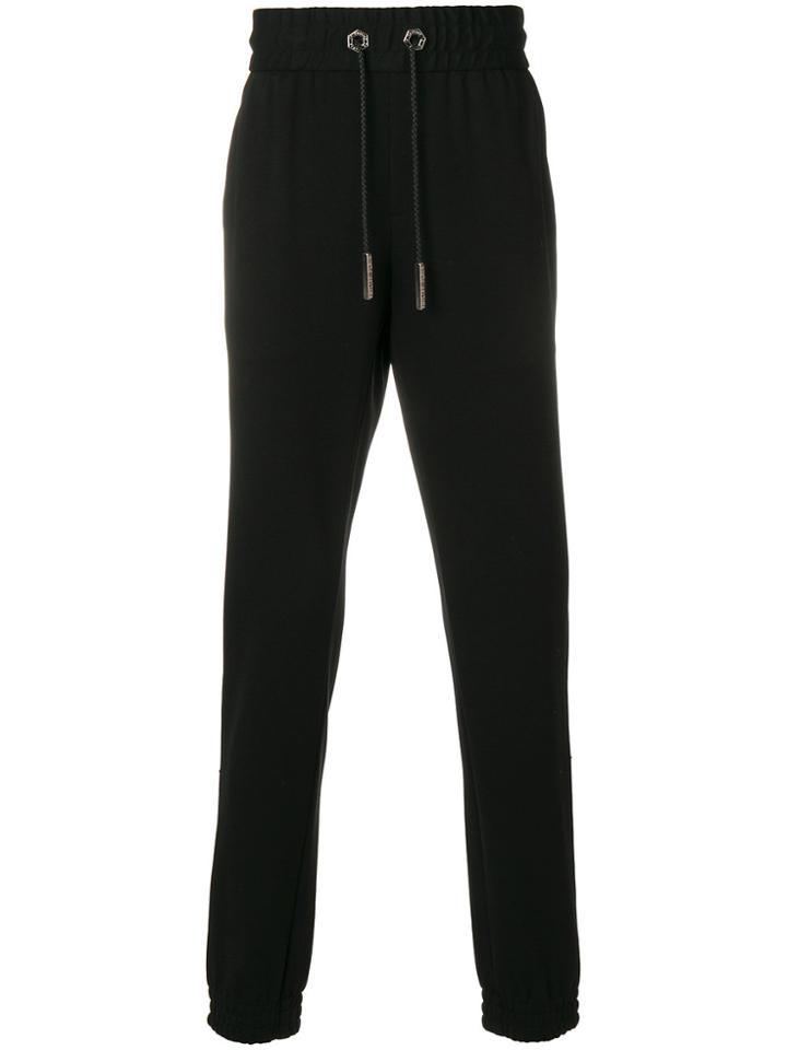 Philipp Plein Drawstring Track Pants - Black