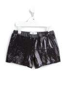 Diesel Kids Petrilla Sequin Shorts, Girl's, Size: 10 Yrs, Black