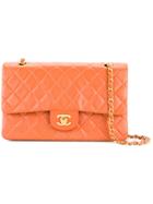 Chanel Vintage 25 Double Flap Bag - Yellow & Orange