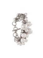 Lanvin Pearl-embellished Bracelet - White