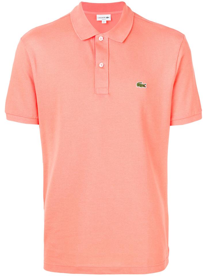 Lacoste Logo Polo Shirt - Pink & Purple