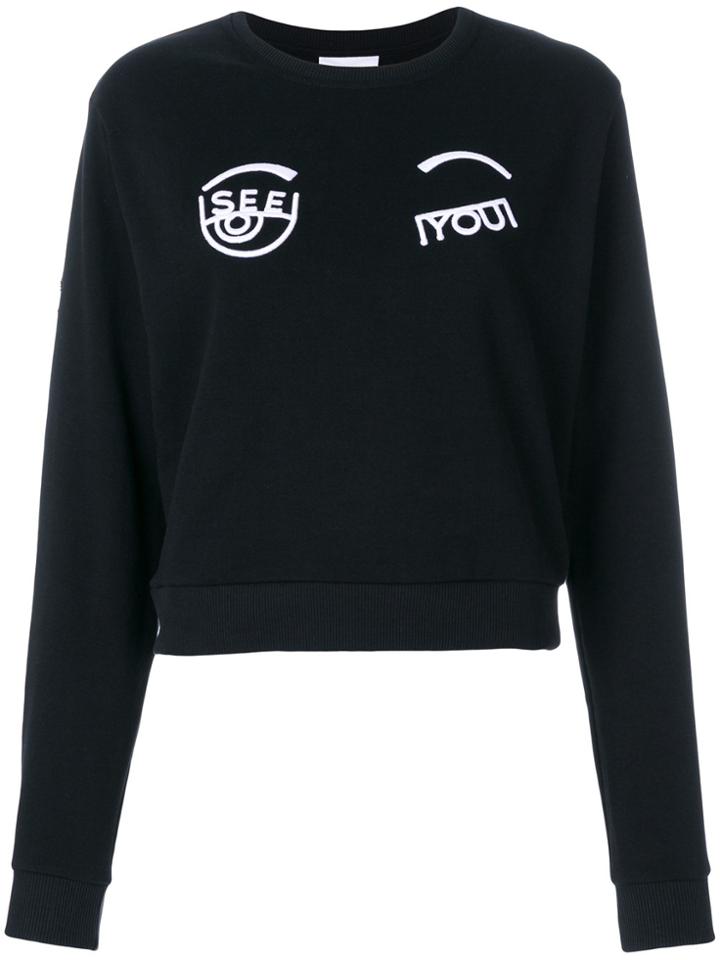 Chiara Ferragni See You Sweatshirt - Black