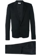 Slim Cut Tuxedo - Men - Silk/virgin Wool - 52, Black, Silk/virgin Wool, Saint Laurent