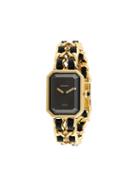 Chanel Vintage Braided Watch, Women's, Black