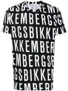 Dirk Bikkembergs Branded Print T-shirt - Black