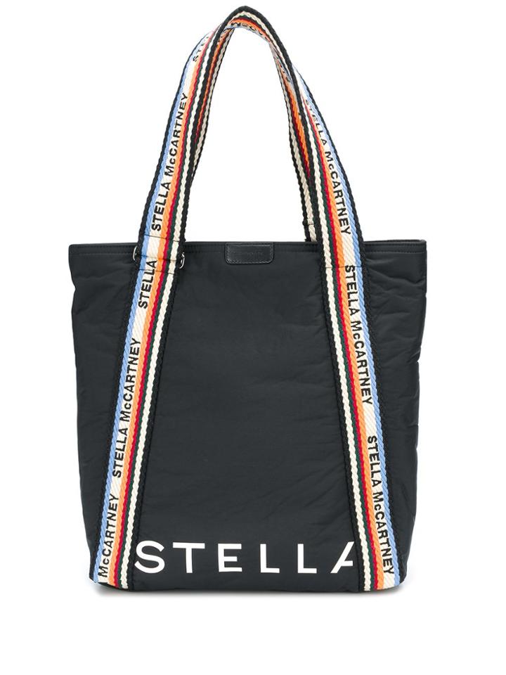 Stella Mccartney Logo Print Tote - Black