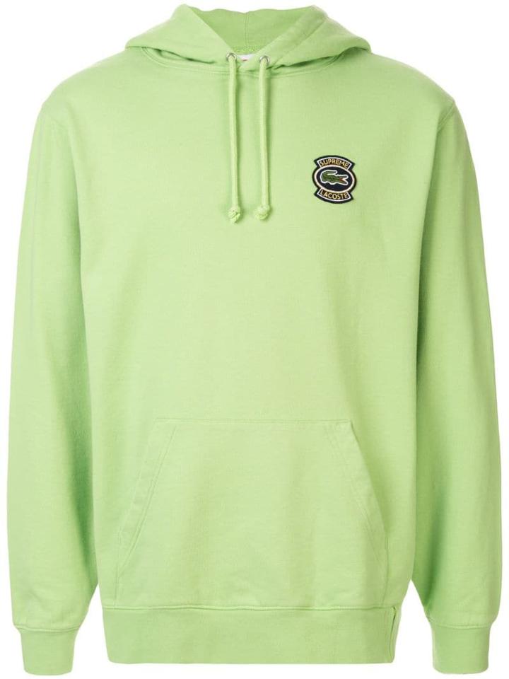Supreme Lacoste X Supreme Hoodie - Green