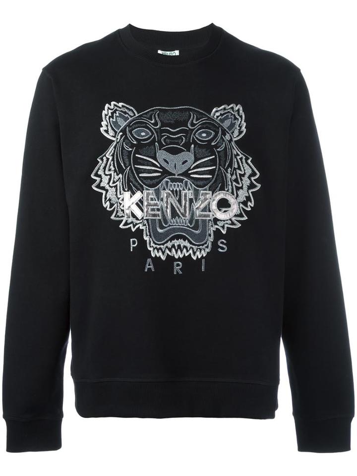 Kenzo 'tiger' Sweatshirt, Men's, Size: Medium, Black, Cotton