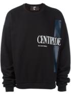 Hood By Air 'centipede' Sweater, Men's, Size: Small, Black, Cotton/polyester