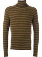 Haider Ackermann Striped Jumper, Men's, Size: Xs, Brown, Cashmere/virgin Wool