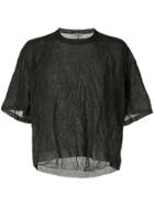 Lanvin Crease Effect T-shirt - Black