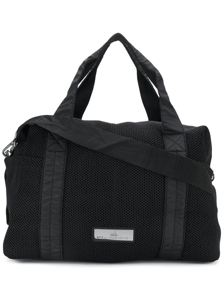 Adidas By Stella Mccartney Mesh Panel Holdall - Black