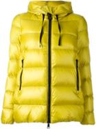 Moncler 'serinde' Padded Jacket, Women's, Size: 0, Yellow/orange, Polyamide/feather Down