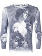 Jean Paul Gaultier Vintage Antique Photograph Print T-shirt - Grey