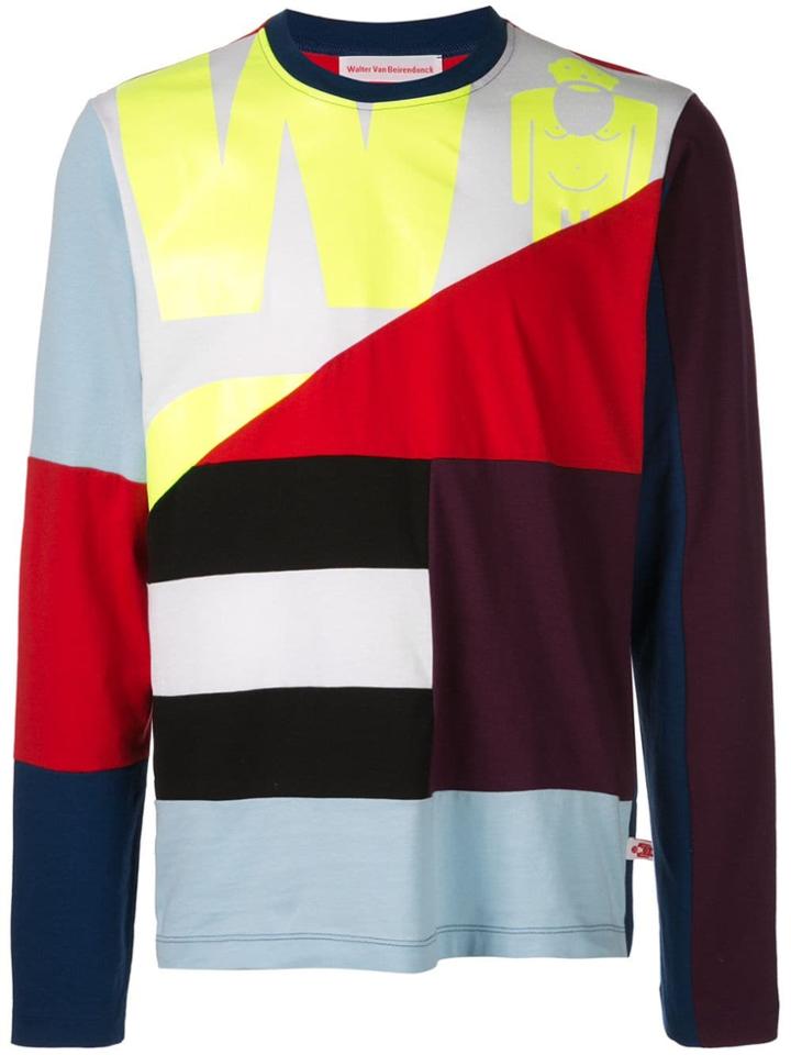Walter Van Beirendonck Flag T-shirt - Multicolour