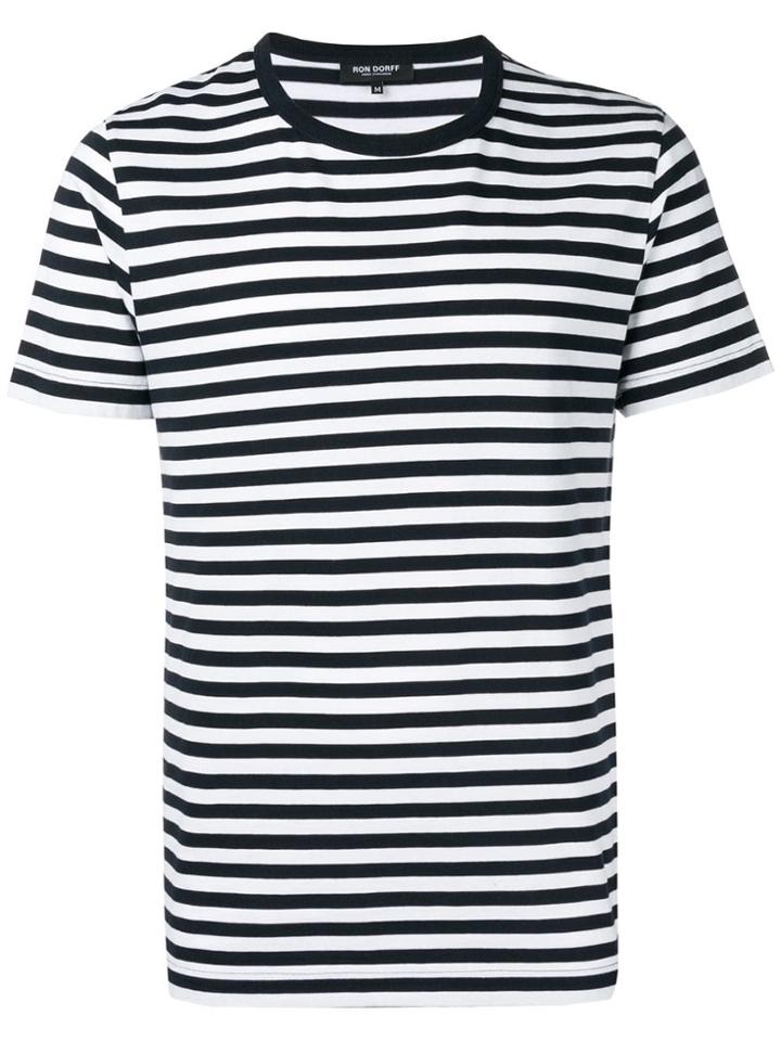 Ron Dorff Striped T-shirt - Blue