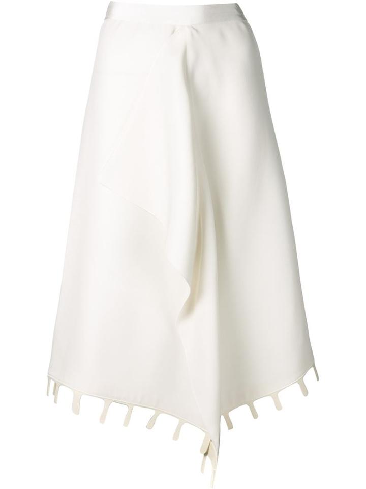 Maison Rabih Kayrouz Drip Hem Midi Skirt