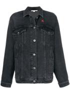 Stella Mccartney Button Denim Jacket - Black