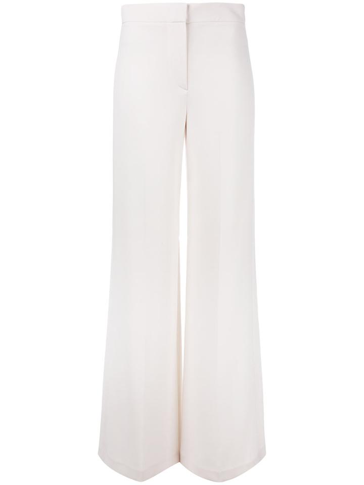 Theory Classic Palazzo Pants, Women's, Size: 4, Red, Polyester/triacetate/polyurethane