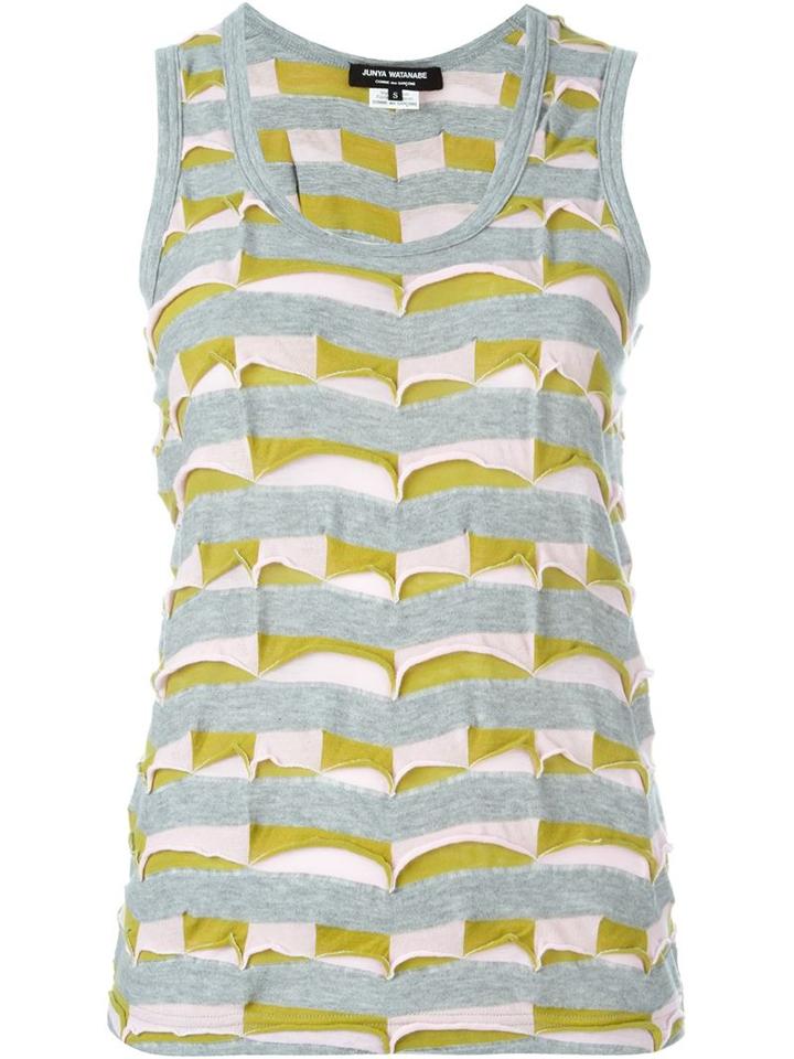 Junya Watanabe Comme Des Garçons Patchwork Tank Top
