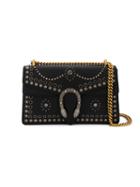 Gucci - Dionysus Studded Shoulder Bag - Women - Leather/pvc/metal - One Size, Black, Leather/pvc/metal