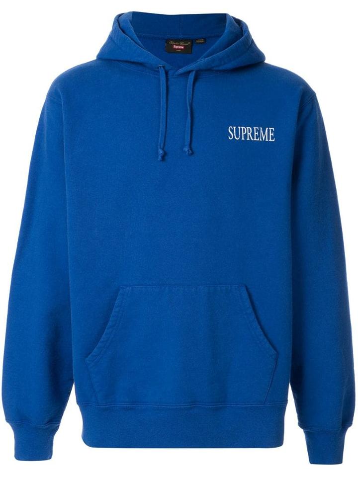Supreme Decline Hooded Sweatshirt - Blue