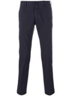 Incotex Skinny Trousers, Men's, Size: 52, Blue, Cotton/spandex/elastane