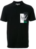 Mcq Alexander Mcqueen Masai Fairisle Swallow Print Polo Shirt