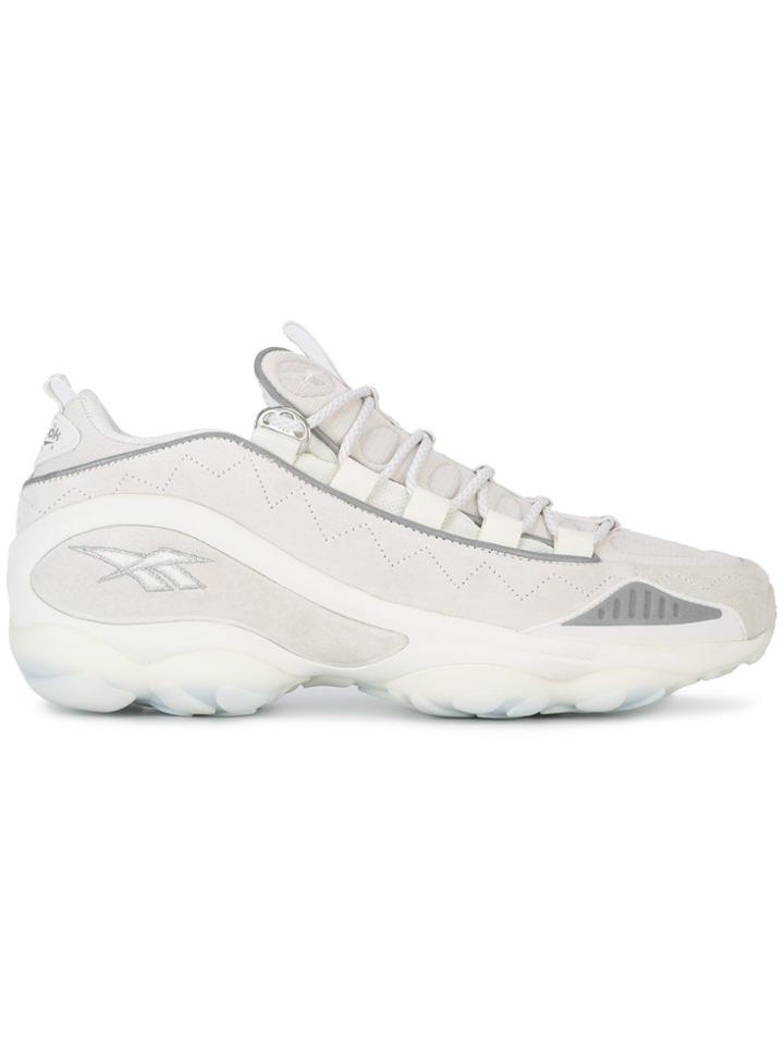 Reebok White Dmx Run 10 Sneakers