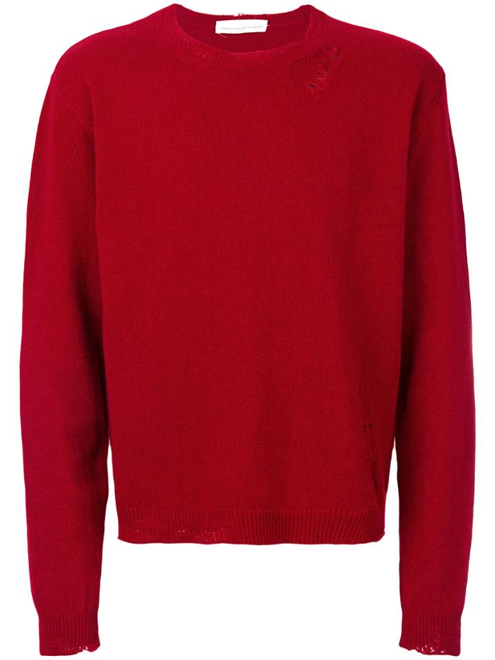 Golden Goose Deluxe Brand Classic Knitted Sweater - Red