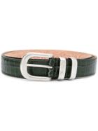 Etro Adjustable Buckle Belt - Green