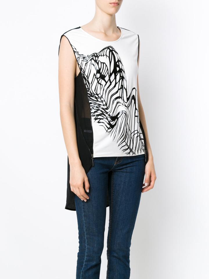 Tufi Duek Zipped Tank - Black