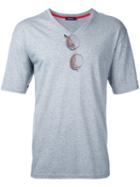Loveless Sunglasses Print T-shirt, Men's, Size: 3, Grey, Cotton/rayon