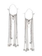 Givenchy Pendant Strip Earrings - Silver
