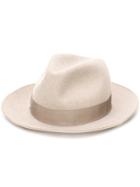 Borsalino Ribbon Hat - Neutrals