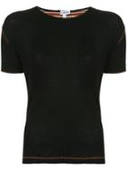 Loewe Printed Back T-shirt - Black