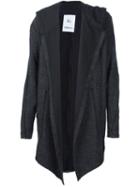 Lost & Found Rooms Hooded Cardigan, Men's, Size: Small, Black, Cotton/polyester
