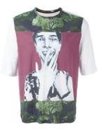 Antonio Marras - Glitched Face T-shirt - Men - Cotton - L, White, Cotton