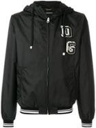 Dolce & Gabbana Embroidered Logo Jacket - Black
