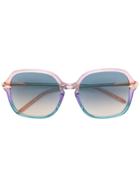 Pomellato Oversized Square Frame Sunglasses - Multicolour